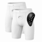 Aurora Cup 2.0 + Compression Short in Cloud White — 2 pack