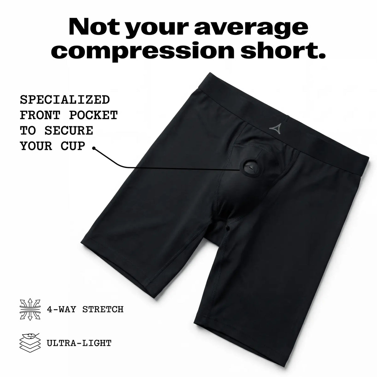 Aurora Cup 2.0 + Compression Short in Cloud White