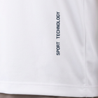 Essential Lab Tee in Cloud White — hem detail