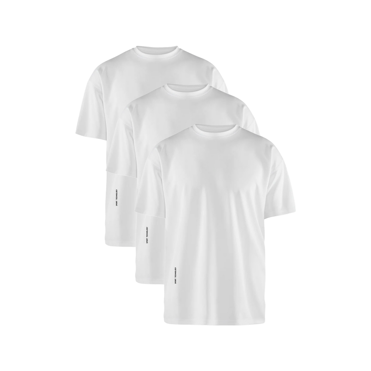 Essential Lab Tee in Cloud White — 3 pack