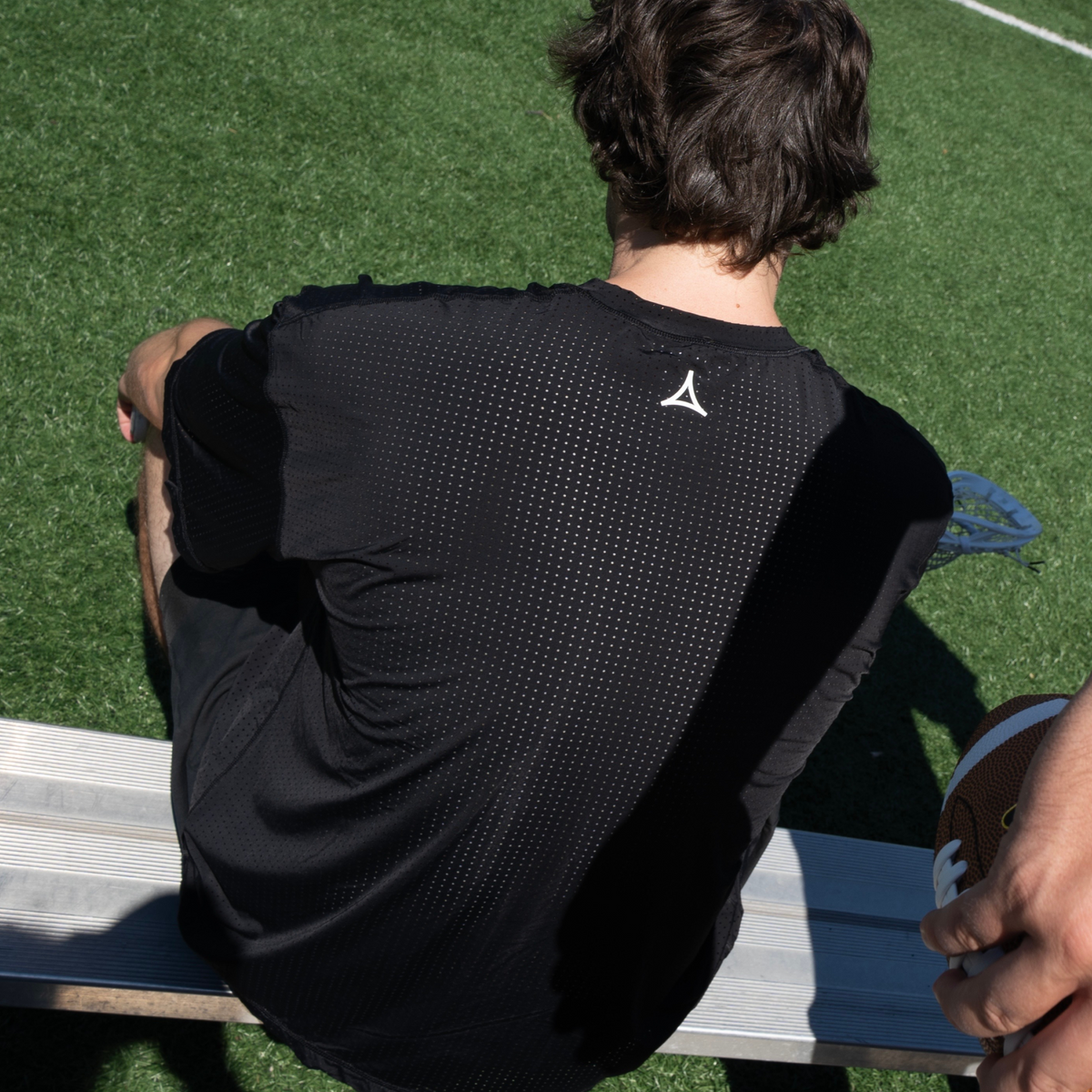 Performance Lab Tee in Jet Black — lifestyle 3