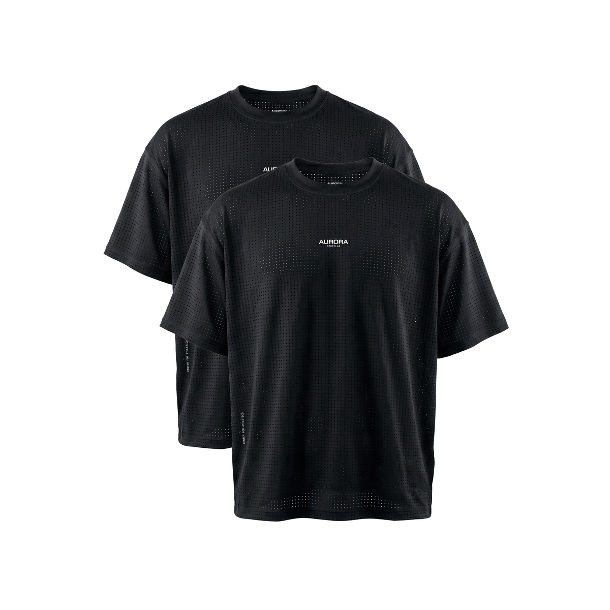 Performance Lab Tee in Jet Black — 2 pack