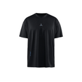 Training Lab Tee in Jet Black — front