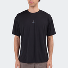 Training Lab Tee in Jet Black — model front