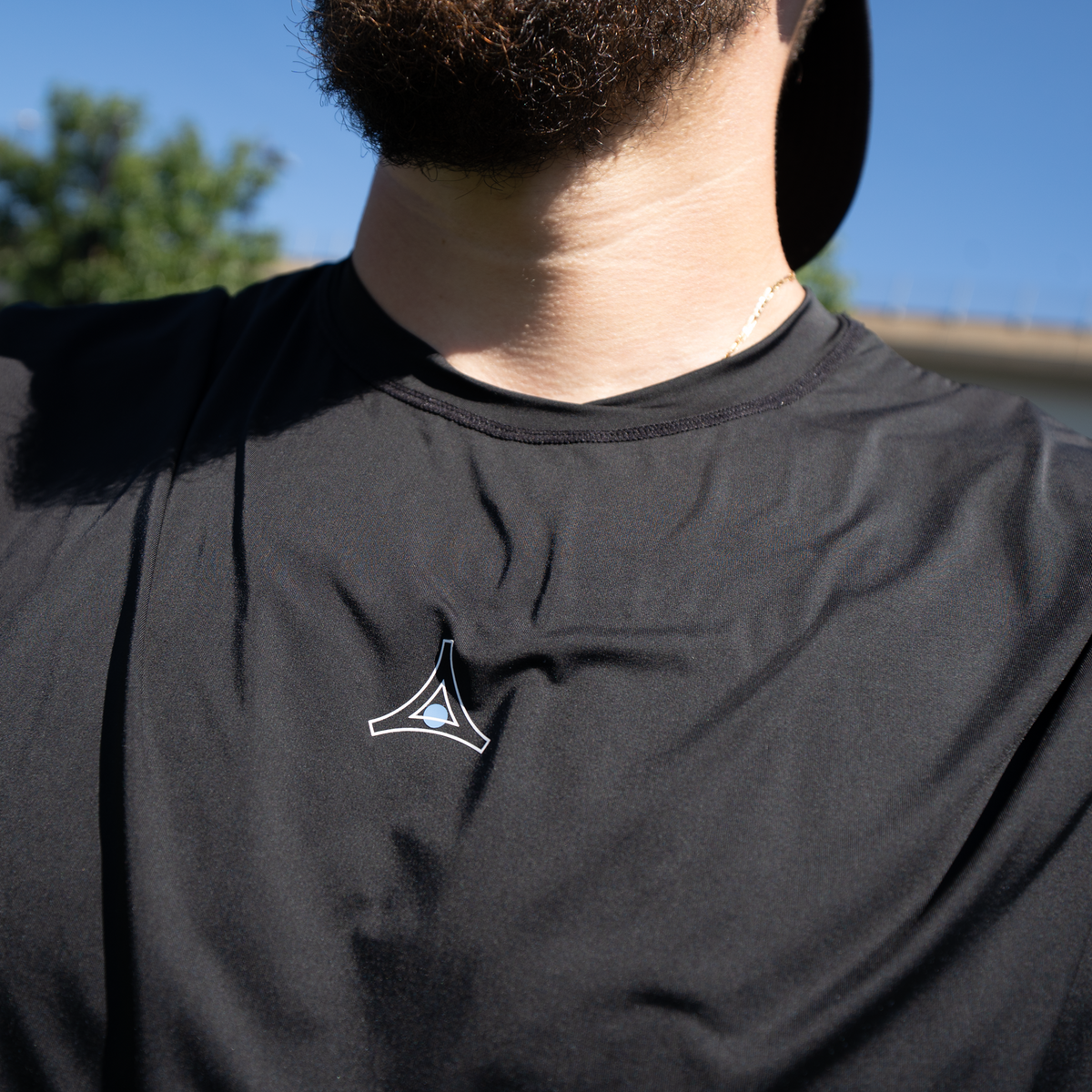 Training Lab Tee in Jet Black — lifestyle 1